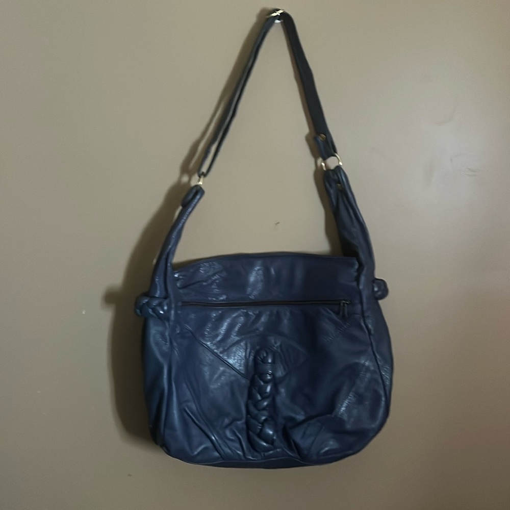 😄Vintage Italian leather hobo bag purse